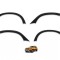 Kit protectii aripi fata spate Dacia Duster 2 2018-2024 cu senzor originale