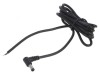 Cablu DC 5,5/2,5 cu mufă &icirc;n unghi negru 1,5m 2x0,5mm2 -20&divide;80&deg;C