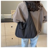 Geanta casual de umar, TAIKESEN LADY W-1, moderna, material textil, incapatoare, neagra