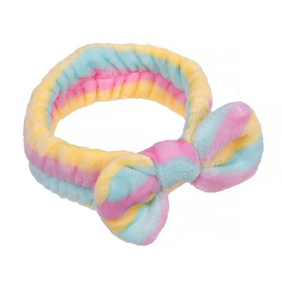 Bentită Păr Damă, Model Blană, Lățime 6cm, Multicolor, Funda Mare foto