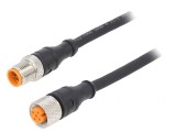 Cablu de conectare M12 5 PIN 2m IP67 60VAC 4A