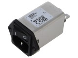 Conector Alimentare AC SCHAFFNER FN9264B-6-06 6A 250VAC Soclu Tată