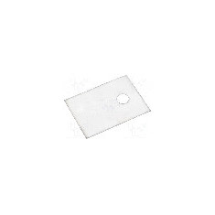 Suport termoconductor din mica, 13mm x 18mm x 0.1mm -