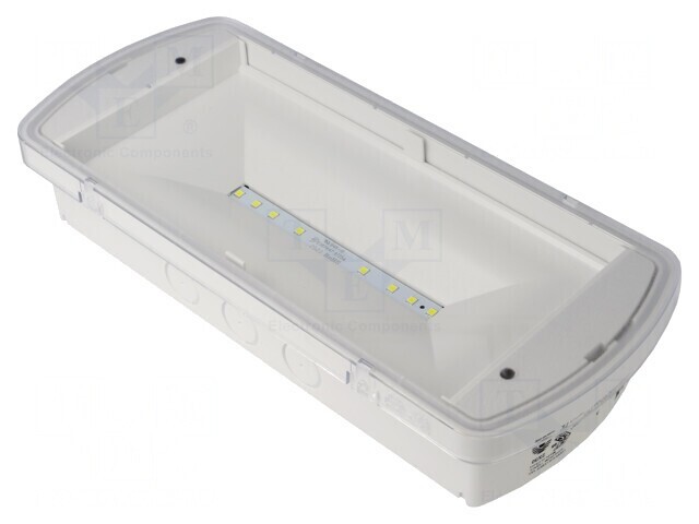Lampă de urgență LED albă SafeLite IP42