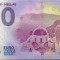 !!! 0 EURO SOUVENIR - GRECIA , SANTORINI - 2022.1 - UNC