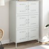 VidaXL Dulap &icirc;nalt, alb, 68x39x113 cm, oțel 842963