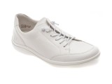 Pantofi sport REMONTE albi, D1E07, din piele naturala