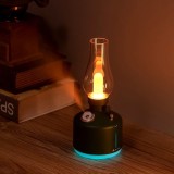 Cumpara ieftin Difuzor de uleiuri esentiale, tip lampa, dimensiuni 225x95 mm, incarcare USB, 3 tipuri de pulverizare, verde