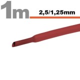 Tub termocontractibilRosu &bull; 2,5 / 1,25 mm Best CarHome