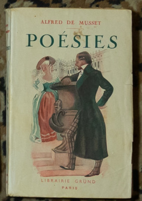 Alfred De Musset - Poesies foto