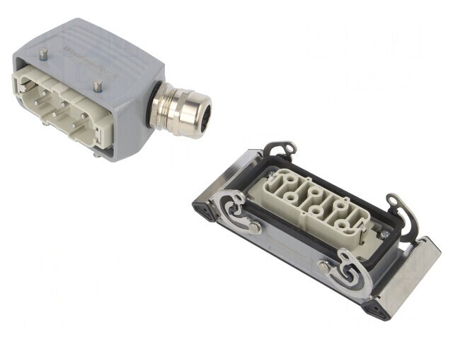 Set Complet Conector HDC Tată Mamă PIN 6 6 PE
