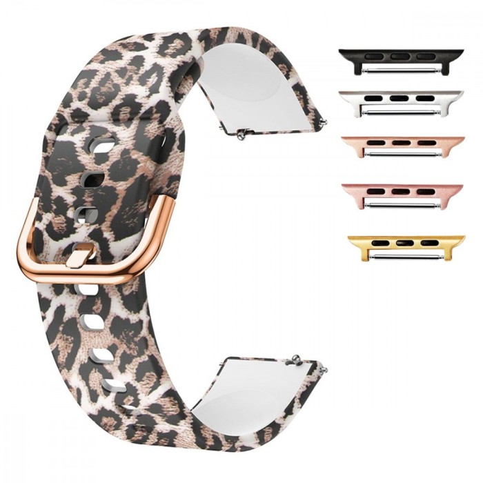 Curea silicon, compatibila Apple Watch 10, 42mm, Vintage