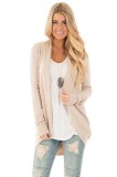 BL999-813 Cardigan simplu, din material fin, fara nasturi