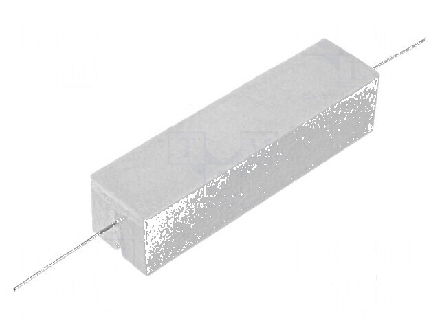Rezistor bobinat ciment THT 1&Omega; 30W &plusmn;5% 19x17x75mm