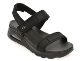 Sandale SKECHERS negre, UNO, din material textil