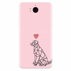 Husa silicon pentru Huawei Y5 2017, Love Dog