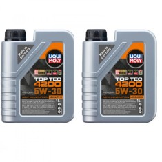 Pachet 2 litri Ulei de motor sintetic Liqui Moly Top Tec 4200 5W30