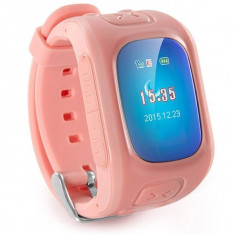 Ceas Smartwatch GPS Copii iUni U6, Localizare Wifi, Apel SOS, Pedometru, Monitorizare somn, Pink foto