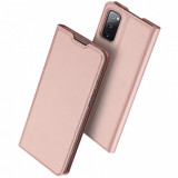 Husa Poliuretan DUX DUCIS Skin Pro pentru Samsung Galaxy S20 FE G780 / Samsung Galaxy S20 FE 5G G781, Roz Aurie