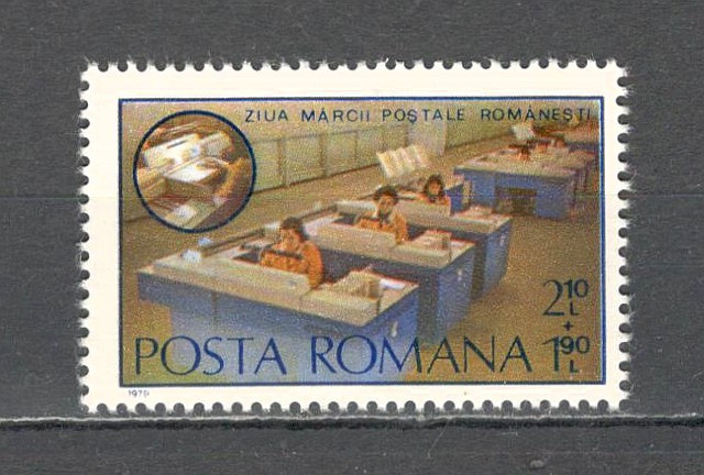 Romania.1979 Ziua marcii postale ZR.637
