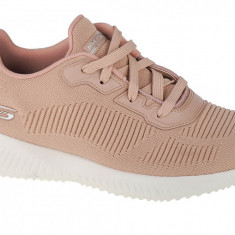 Pantofi pentru adidași Skechers Bobs Squad-Tough Talk 32504-NUDE Roz