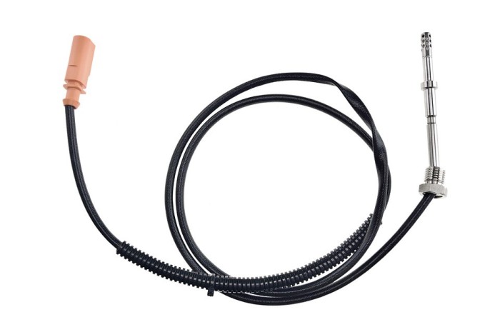 Senzor temperatura filtru particule Vw Amarok 2.0tdi, 2.0bitdi 2010-, in spate la filtru de particule diesel, NTY EGT-VW-017