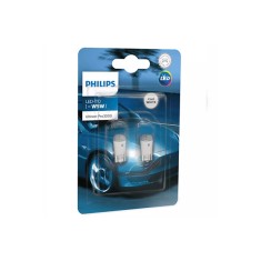 SET 2 BECURI LED EXTERIOR 12V T10 W21x9.5D ULTINON PRO3000 SI PHILIPS