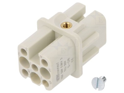 Conector HDC mamă 8 pini, 10A foto