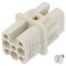Conector HDC mamă 8 pini, 10A