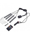 Lumini de decor LED 9 SMD RGB CU TELECOMANDA, Xenon Bright