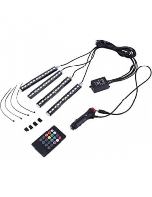 Lumini de decor LED 9 SMD RGB CU TELECOMANDA foto