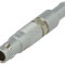 Conector circular 00 mufă tată 2 pini lipire pe cablu 3,5A