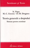 N. Popa, M.-C. Eremia, D.-M. Dragnea - Teoria generala a dreptului. Sinteze