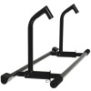 Bara Tractiuni Usa Otel Negru 110kg, Montare Usoara, Fitness, Flotari, Abdomene, 72-92cm
