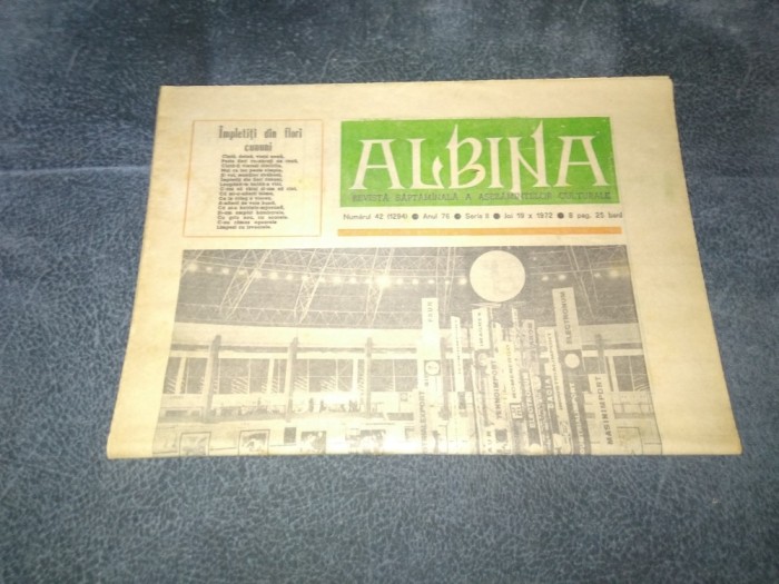 REVISTA ALBINA 19 OCTOMBRIE 1972