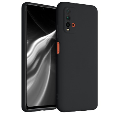 Husa pentru Xiaomi Redmi 9T, Silicon, Negru, 54337.47 foto