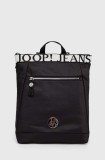 Joop! rucsac femei, culoarea negru, mare, cu imprimeu