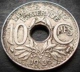 Cumpara ieftin Moneda istorica 10 CENTIMES - FRANTA, anul 1935 * cod 491, Europa