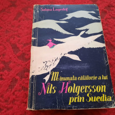Minunata călătorie a lui Nils Holgersson prin Suedia - Selma Lagerlof ILUSTRATII