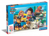 Puzzle Clementoni Maxi, Paw Patrol, 104 piese