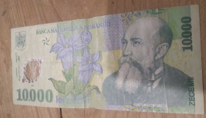 Romania postdecembrista 10000 lei 2000
