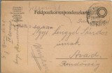 CP1722N Feldpostkorrespondenzkarte, 1918, ștampila Feldj&auml;gerbataillon Nr 28, T&aacute;bori posta 60, expediată la Arad