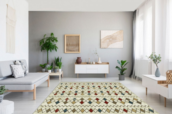 Covor living/dormitor , Amsterdam Geometric Multicolor, PP Heatset, OW Satchi 1805,GB4,X (160 x 235 cm)