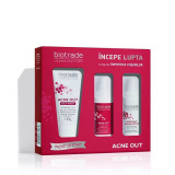 Cumpara ieftin Biotrade Acne Out Pachet Gel de curatare 50 ml + Lotiune 20 ml +Crema 20 ml