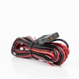 Cablu alimentare PNI cu 3 pini si siguranta 5A pentru statii radio CB, lungime 200 cm