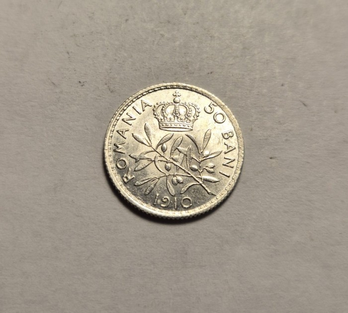 50 bani 1910 UNC