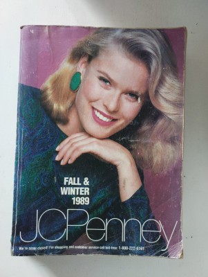 Catalog revista publicitara JCPenney toamna-iarna 1989 Germania, 1434 pagini foto