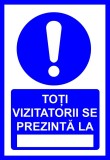 Placuta toti vizitatorii se prezinta