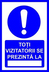 Placuta toti vizitatorii se prezinta foto