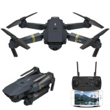 Mini drona pliabila cu camera video 4K, WIFI, telecomanda, 2 baterii